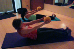 Pilates Fitness Mat Class Workout