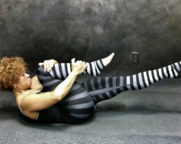 Pilates4Fitness, #SingleLegStretch